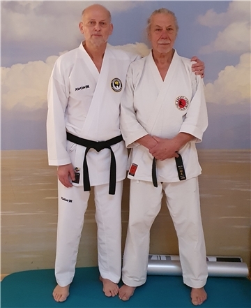 Ingo Lukes und Claus Bleckert vom SV Nordenham