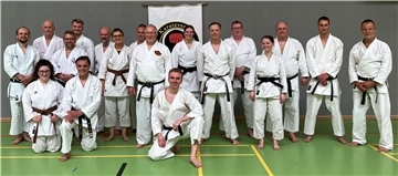 Karatelehrgang in Itzehoe mit Ingo Lukes vom SV Nordenham