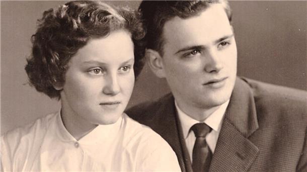 Ingrid und Heinz Zippel sind seit 65 Jahren verheiratet Ingrid und Heinz Zippel bei ihrer Verlobung.