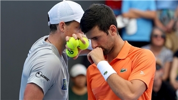 Initiierten gemeinsam die Spielergewerkschaft PTPA: Vasek Pospisil (l) und Novak Djokovic.