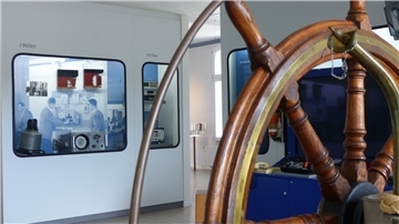 Innen wie außen ist das Haus Elsfleth des Schiffahrtsmuseums Unterweser umgestaltet worden.