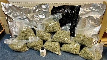 Insgesamt 61 Kilogramm Marihuana importierte die Bande aus den Niederlanden.