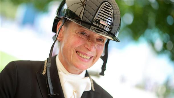 Olympiasiegerin Werth und Wendy reiten in ihrer eigenen Liga Isabell Werth ist mit ihren Auftritten in Stuttgart zufrieden.