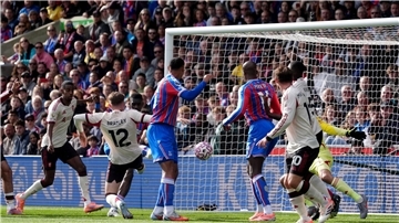 Ismaila Sarr erzielte für Crystal Palace das 1:0 gegen den FC Liverpool.