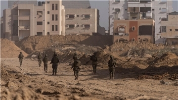 Israelische Soldaten in Chan Junis (Archivbild).