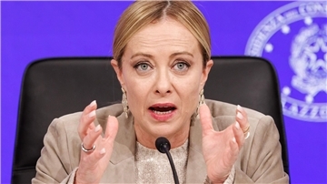 Italiens rechte Ministerpräsidentin Giorgia Meloni treibt den Umbau der Justiz voran. (Archivbild)