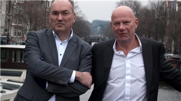 Jac Toes (rechts) mit seinem Autoren-Partner Thomas Hoeps