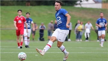 Jan Luca Hedemann vom 1. FC Nordenham