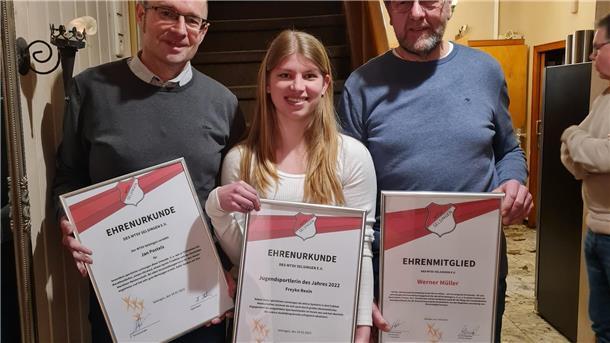 Jan Postels (von links), Freyke Rexin und Werner Müller.