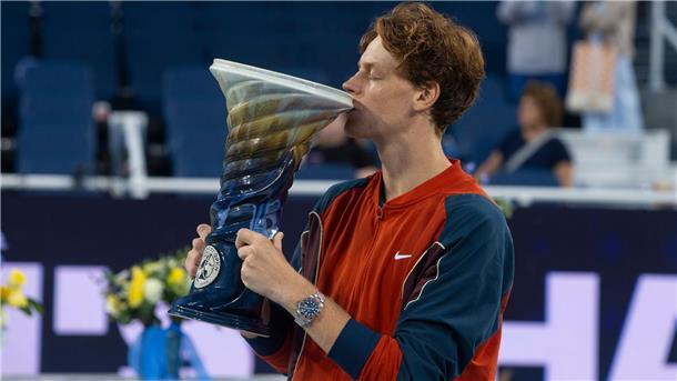 Gelungene US-Open-Generalprobe: Sinner siegt in Cincinnati Jannik Sinner gewinnt sein fünftes Turnier in diesem Jahr.