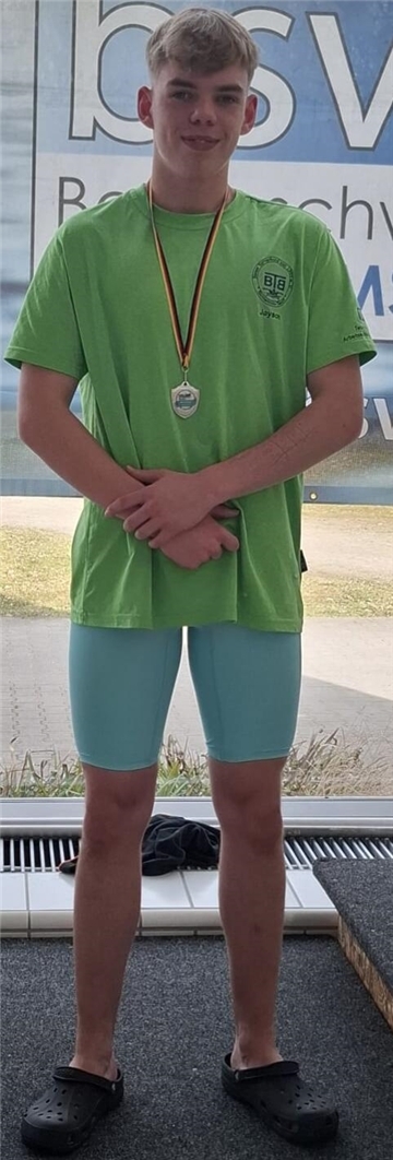Jason Miek ist Schwimmer vom Blexer TB