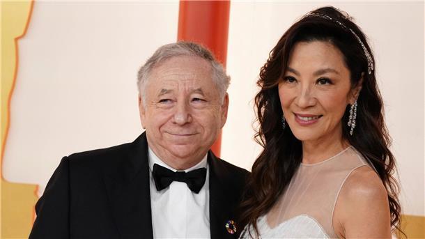 Michelle Yeoh und Jean Todt sind verheiratet Jean Todt und Michelle Yeoh bei der Oscar-Verleihung 2023.