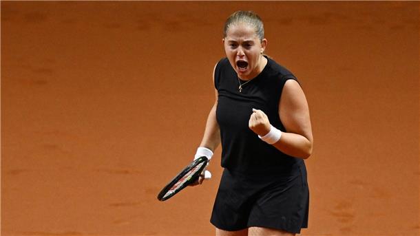 Überraschung in Stuttgart: Sabalenka verpasst Titel Jelena Ostapenko unterstrich im Finale von Stuttgart ihre starke Form.