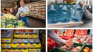 Jens Knauer spürt als Supermarktleiter die Auswirkungen des Klimawandels auch schon - und er bereitet sich auf die Veränderungen vor.  Foto: Scheschonka