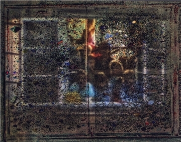 Ein Kunstwerk des Künstlers Joest Leopold zum Thema  „Das Trauma der Kriegsenkel“.