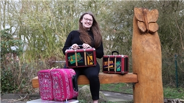 Johanna Hoge aus Bokel zieht es vom Dorf in die Stadt nach Hannover.