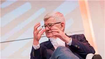 Der ehemalige Außenminister und Vizekanzler Joschka Fischer (Bündnis 90/Die Grünen)