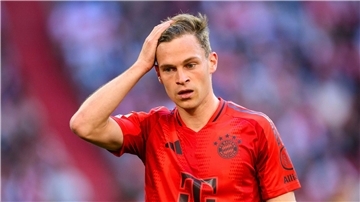 Joshua Kimmich zeigt sich offen für eine Vertragsverlängerung in München. 