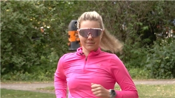 Joyce Hübner will jeden Tag viele Kilometer laufen.