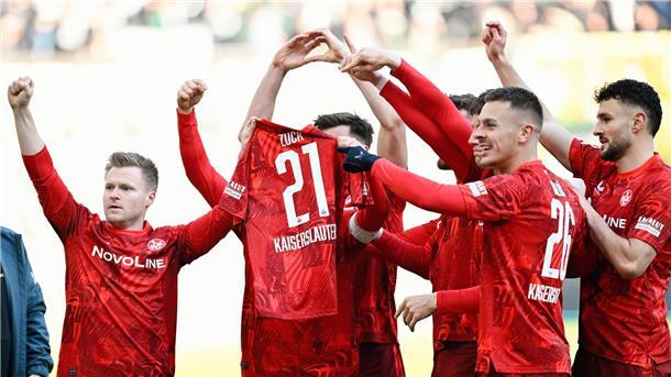 Später Sieg gegen Münster: FCK weiter oben dabei Jubel auf dem Betzenberg: Der FCK gewinnt erneut.
