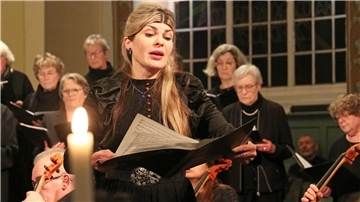 Julia Fercho begeistert vor allem mit „Pie Jesu“.