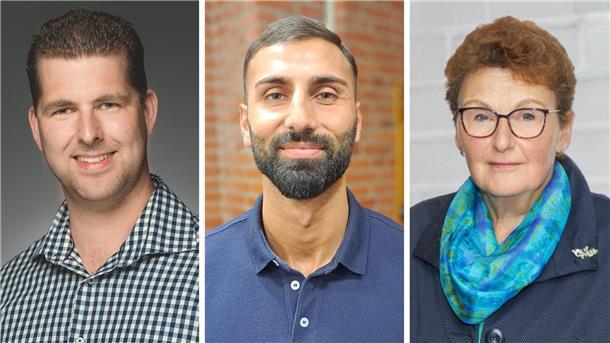 CDU-Fraktion schrumpft: Nordenhamer Ratsherr gibt Mandat zurück Collage mit Portraitbildern von Julian Fenkohl, Sezgin Tavan und Annegret Conrady