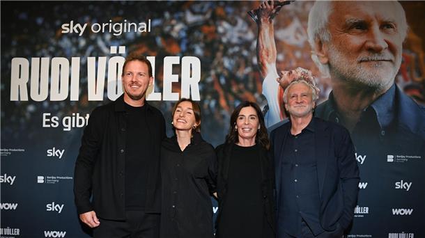 Nagelsmann: Mehr machen und weniger reden Julian Nagelsmann bei Völlers Filmpremiere.