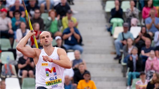 Julian Weber hofft auf seine erste WM-Medaille.
