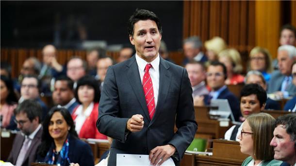 Trudeau beschuldigt Indien des Mordes an Staatsbürger Kanadas Premierminister Justin Trudeau während einer Fragestunde im House of Commons.