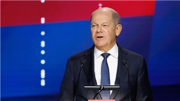 Kanzler Scholz sendet bei der Eröffnungsfeier der Hannover Messe eine klare Botschaft an die USA.