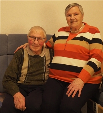 Karin und Hartfried Kollmorgen feiern an diesem Montag ihre eiserne Hochzeit.
