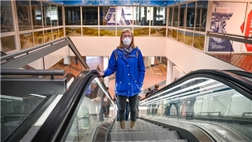 Katja Gundlach aus Hamburg blickt auf unsere Innenstadt.