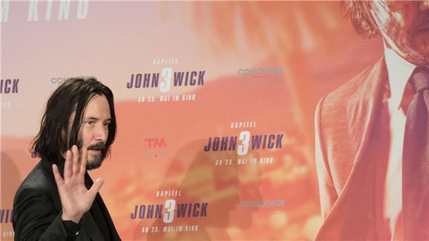 „John Wick: Kapitel 3“: Vom Jäger zum Gejagten Keanu Reeves stellt „John Wick: Kapitel 3“ in Berlin vor.