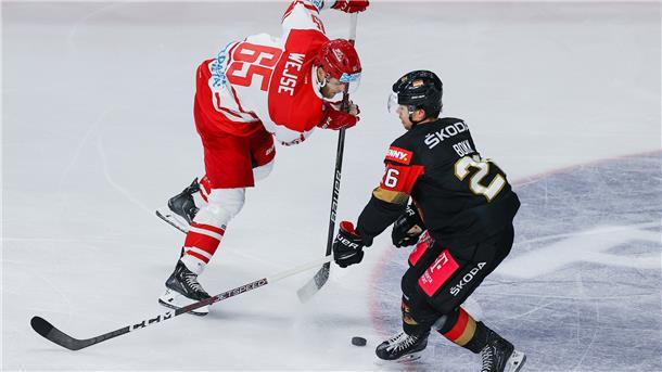 Eishockeyspieler in Aktion