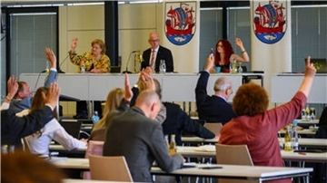 Keine Stimmen für Bündnis Deutschland: Die Stadtverordneten ließen die Kandidaten der Partei bei der Wahl der Vertreter fürs Wahlprüfungsgericht durchfallen.