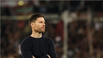 Keine Titel-Illusionen mehr: Bayer-Trainer Xabi Alonso. 