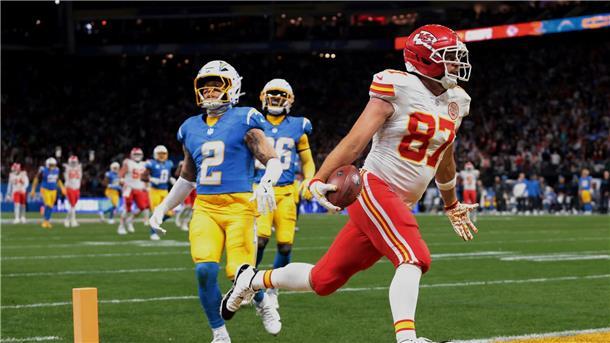 Kelce hatte einen schönen Touchdown, ansonsten aber nicht viel Grund zum Jubeln.