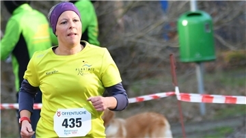 Kerstin Brader startete in Bremen über 50 Kilometer.