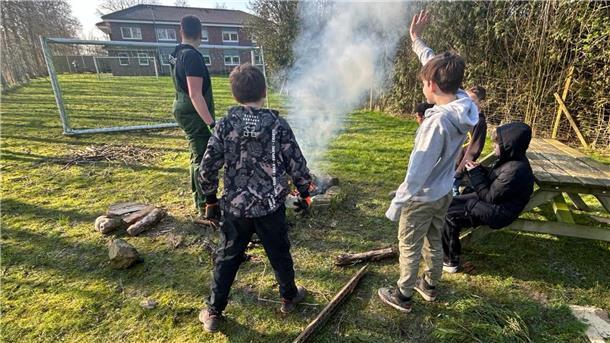 Kinder in der Wurp. Die Wohngruppen in dem Doppelhaus können im Rahmen eines Sommerfestes kennengelernt werden.