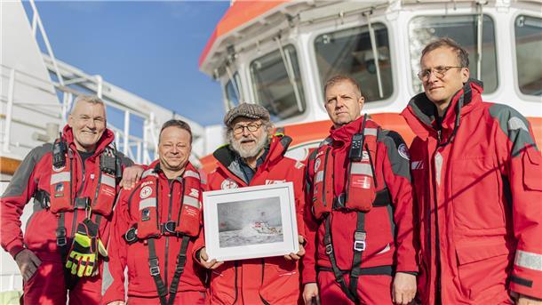 Klaus-Peter Wolf ist stolz auf die Seenotretter - und auf sein Ehrenamt als DGzRS-Botschafter.