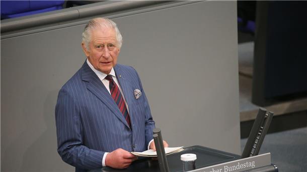 König Charles III. spricht am zweiten Tag seiner Deutschlandreise im Bundestag.