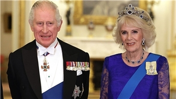 König Charles III. und Königsgemahlin Camilla besuchen Deutschland.
