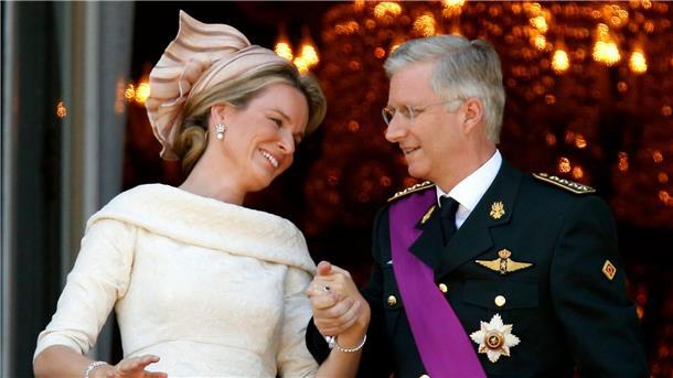 Der stille König: Belgiens Philippe zehn Jahre auf dem Thron Königin Mathilde und König Philippe sind seit 1999 miteinander verheiratet.