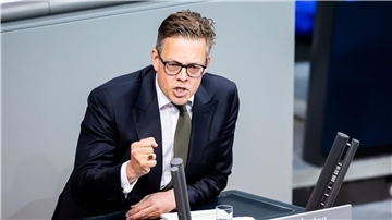 Konstantin von Notz (Grüne) ist der Vorsitzende des Parlamentarischen Kontrollgremiums zu den Nord-Stream-Explosionen.