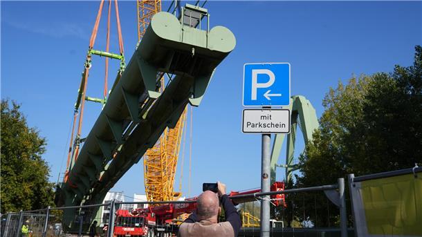 Kran am Haken 