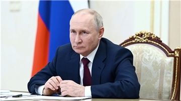 Kremlchef Wladimir Putin in Moskau.