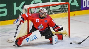 Kristers Gudlevskis hat in der Champions Hockey League bereits gezeigt, dass er gut in Form ist.