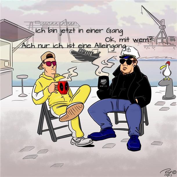 Darum sind diese Bremerhavener mit ihren Gags bei TikTok und Instagram Mega-Stars Comic