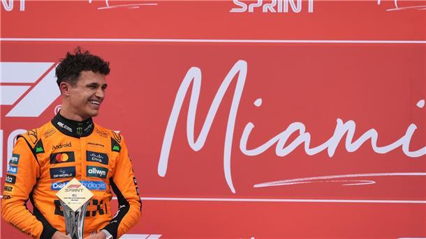 Verstappen rast zur Formel-1-Pole in Miami Lando Norris behält im Sprint-Chaos von Miami den Durchblick.
