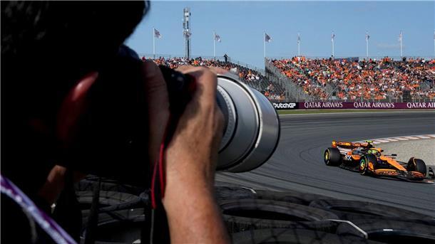 Lando Norris entreißt Max Verstappen die Pole in Zandvoort.
